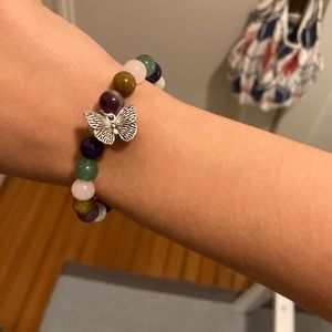 Butterfly multicolor bracelet